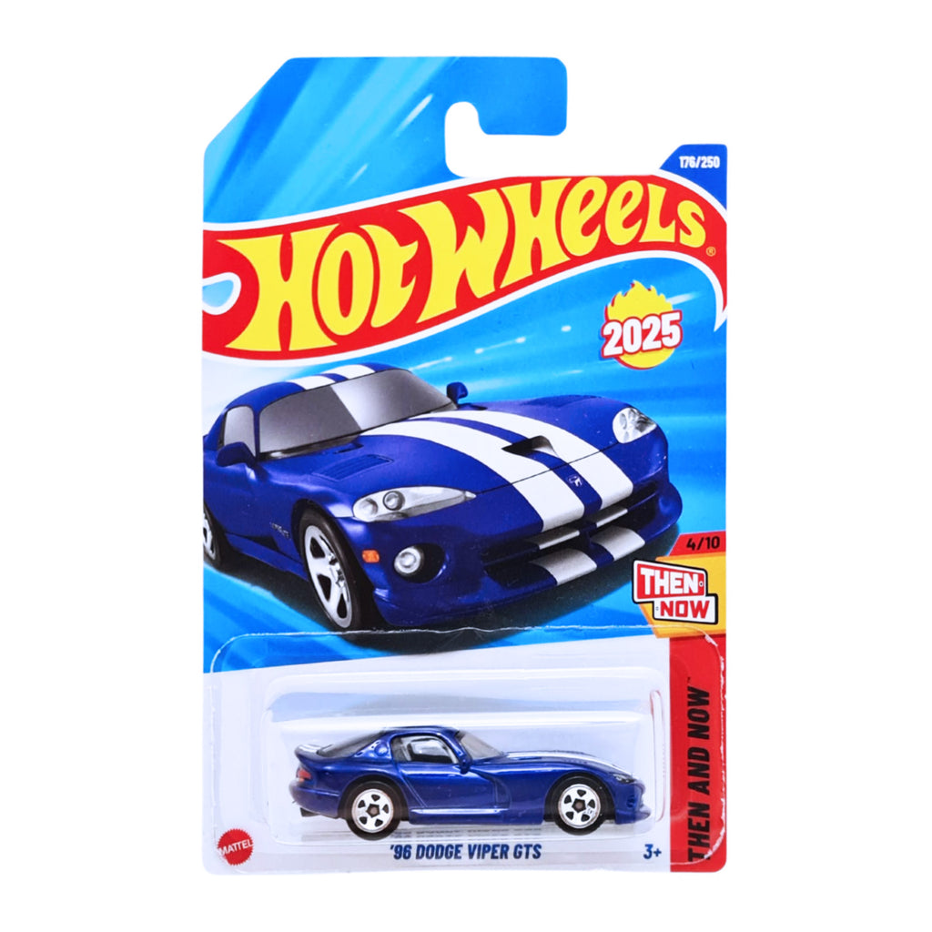 Original Hot Wheels 96 Model Classic Blue Dodge Viper GTS