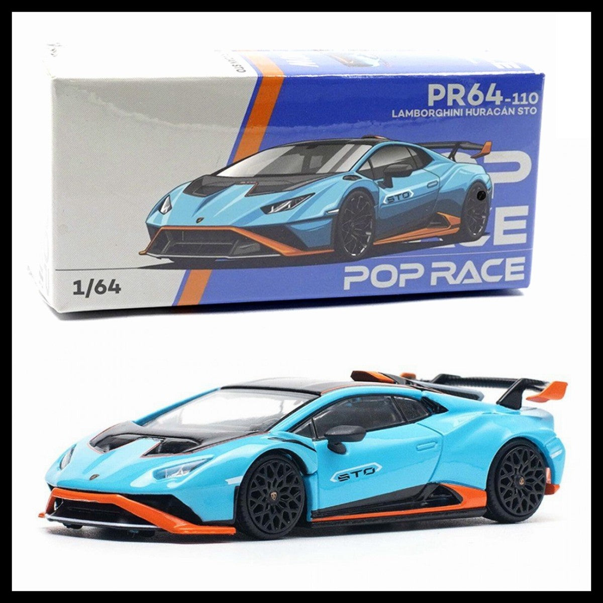 Xcartoys x Poprace 1/64 Lamborghini Huracan STO